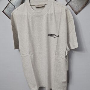 Essentials Men's Beige Short Sleeve Tee